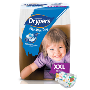 Drypers Baby Nappies – Size 6 (2XL)