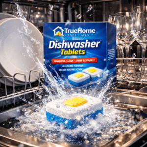 Dishwasher Tablets - TrueHome Essentials action