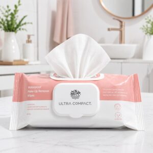 Ultra Compact MakeUp Remover Wet Wipes - TrueHome Essentials